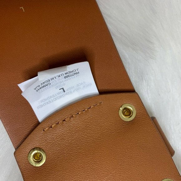 J.Crew wide cognac colored brown belt size large - Picture 5 of 5